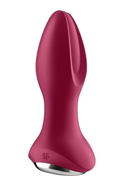 Анальна смарт вібропробка із перлинним масажем Satisfyer Rotator Plug 2+ Violet SO6280