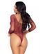 Боді Leg Avenue Crystalized fishnet bodysuit Red One Size SO9135 2