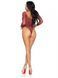 Боді Leg Avenue Crystalized fishnet bodysuit Red One Size SO9135 6
