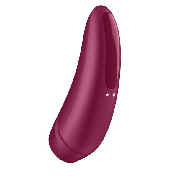 Вакуумний кліторальний стимулятор Satisfyer Curvy 1+ Rose Red з керуванням через інтернет SO3780