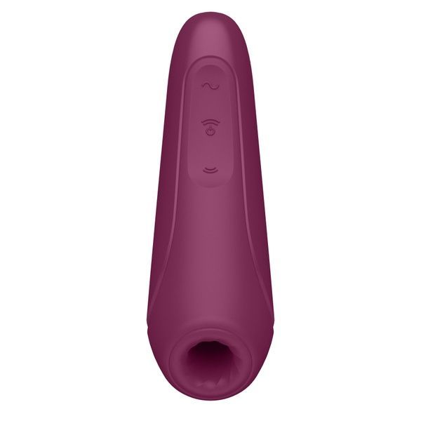 Вакуумний кліторальний стимулятор Satisfyer Curvy 1+ Rose Red з керуванням через інтернет SO3780