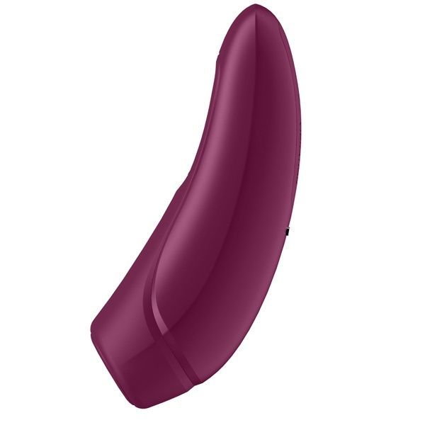 Вакуумний кліторальний стимулятор Satisfyer Curvy 1+ Rose Red з керуванням через інтернет SO3780