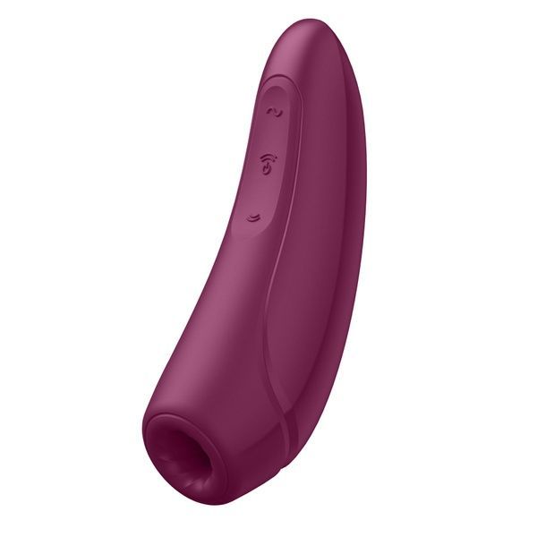 Вакуумний кліторальний стимулятор Satisfyer Curvy 1+ Rose Red з керуванням через інтернет SO3780