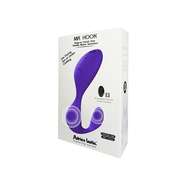 Вібратор під одяг Adrien Lastic Mr.Hook з пультом LRS AD10893