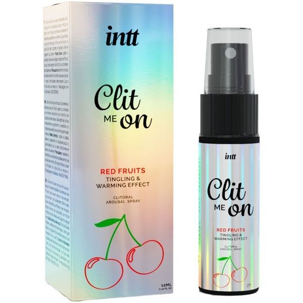 Збуджувальний спрей для клітора Intt Clit Me On Red Fruits Tingling & Warming Effect 12 мл SO8393