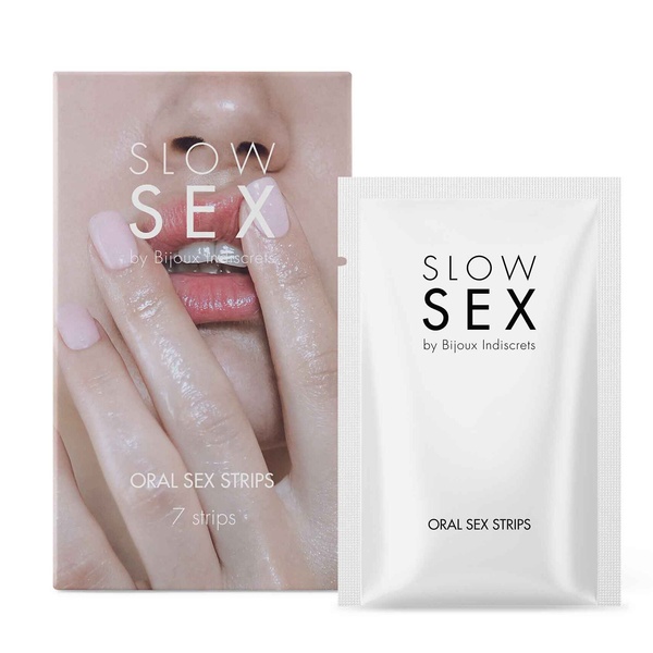 Смужки для орального сексу Bijoux Indiscrets Slow Sex Oral sex strips SO5909