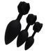 Набір анальних пробок Bathmate Anal Training Plugs, діаметр 2,5 см - 3,1см - 3,8см SO3359 7