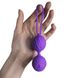 Вагінальні кульки Adrien Lastic Geisha Lastic Balls BIG Violet (L), діаметр 4 см, вага 90 гр AD40293 6