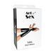 Вінілові міттинки Art of Sex - Lora короткі, размер S, колір чорний SO7354 3