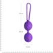 Вагінальні кульки Adrien Lastic Geisha Lastic Balls BIG Violet (L), діаметр 4 см, вага 90 гр AD40293 2