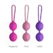 Вагінальні кульки Adrien Lastic Geisha Lastic Balls BIG Violet (L), діаметр 4 см, вага 90 гр AD40293 4