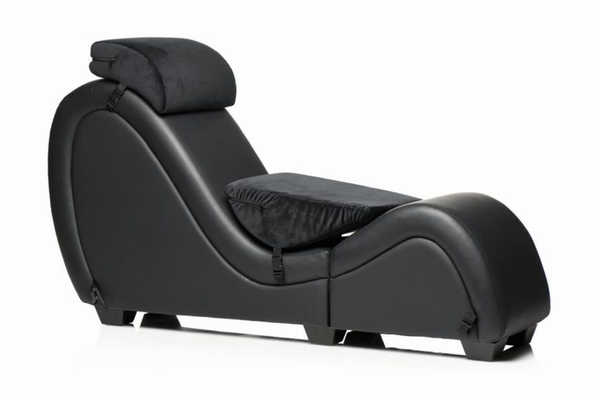 Секс-крісло з подушками Master Series Kinky Sex Lounge with Cushions - Black SX1192