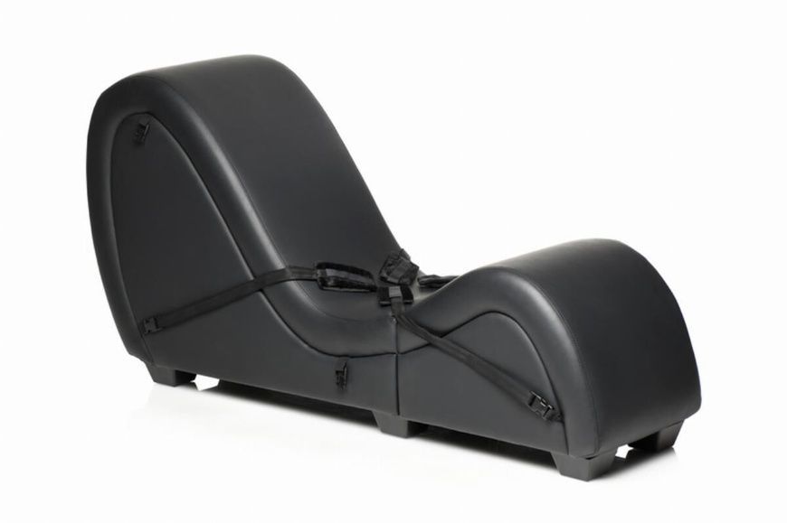 Секс-крісло з подушками Master Series Kinky Sex Lounge with Cushions - Black SX1192