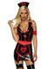 Вініловий костюм медсестри Leg Avenue Vinyl Naughty Nurse XL, сукня, фартух, пов&rsquo;язки SO9142 1