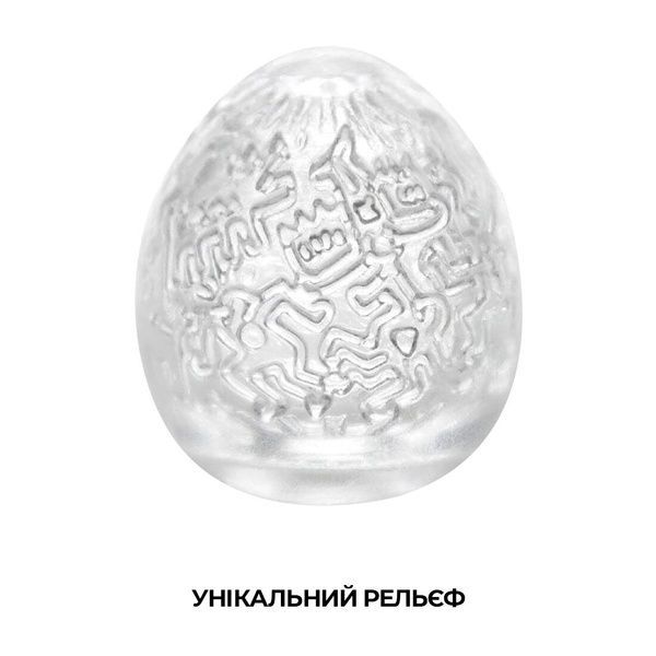 Мастурбатор-яйце Tenga Keith Haring EGG Party SO1650