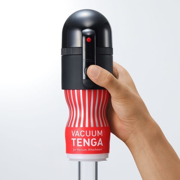 Вакуумная насадка Tenga VACUUM MAX + мастурбатор Tenga Vacuum Cup, 5 режимов работы SO9580 фото
