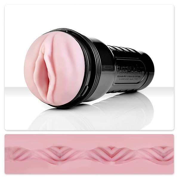 Мастурбатор вагина Fleshlight Pink Lady Vortex, ніжний реалістичний рельєф F17644