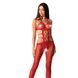 Еротичний бодістокінг Passion BS084 red SO4742