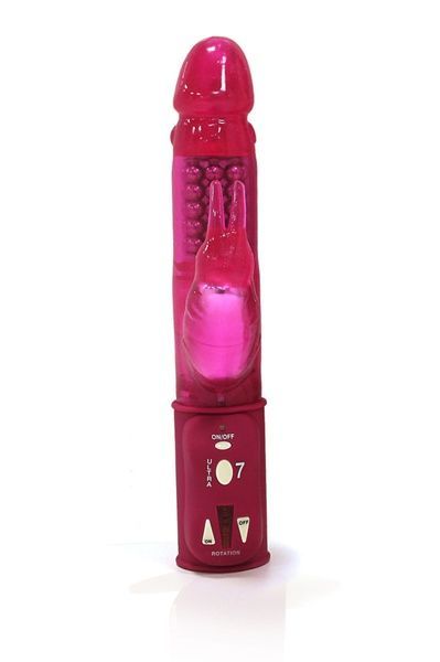 Вібратор-кролик Dorcel Orgasmic Rabbit Pink з перловим масажем SO1347
