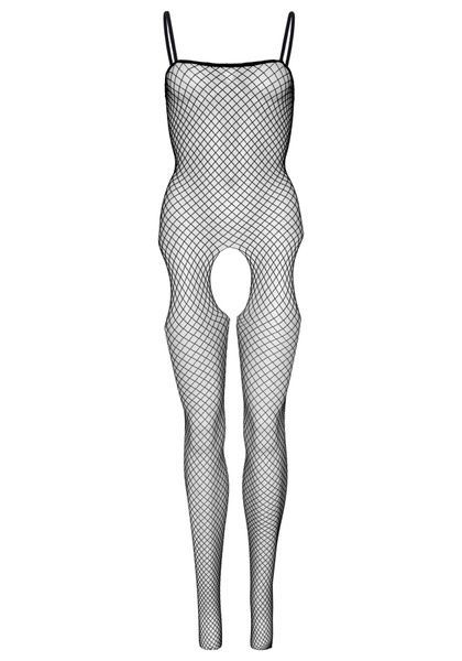 Leg Avenue Suspender Bodystocking Black O/S SO8616