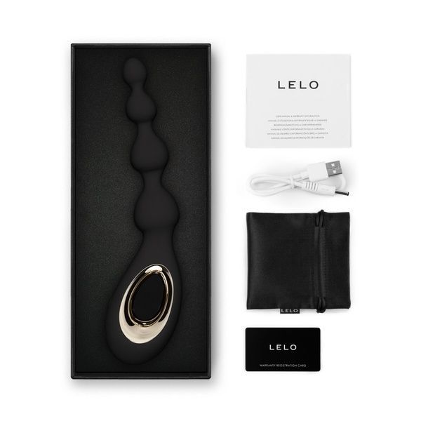 Анальний вібратор LELO Soraya Beads Black SO9531