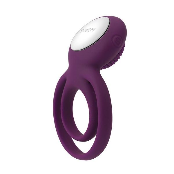 Подвійне ерекційне кільце з вібрацією Svakom Tammy Violet SO4853