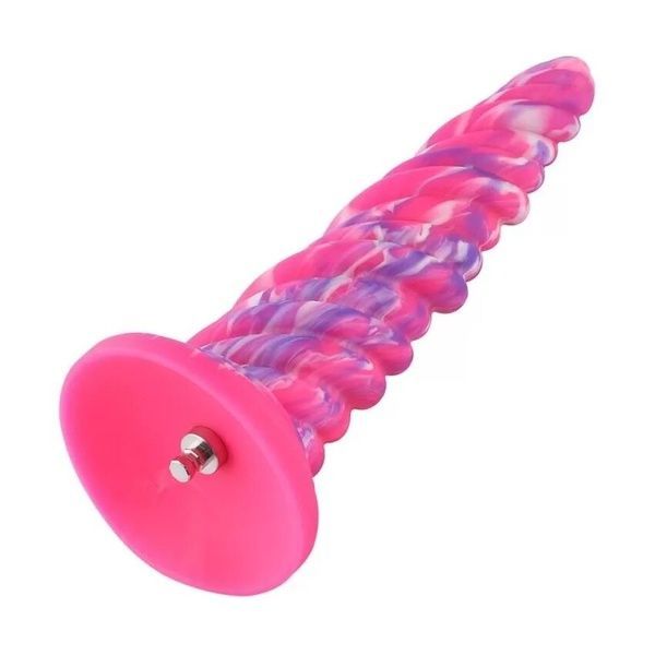 Силіконовий дилдо Hismith Awl Shape Silicone Dildo Monster Series SO9965