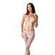 Еротичний бодістокінг Passion BS084 white SO4743