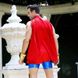 Чоловічий еротичний костюм супермена "Готовий на все Стів" S/M: плащ, портупея, шорти, манжети SO2292 5