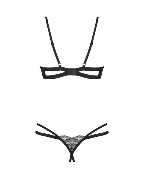 Комплект Obsessive Nutris 2-pcs crotchless set XS/S SX1169