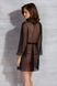 Пеньюар Passion AMBERLY PEIGNOIR black, L/XL, пояс у комплекті SX0461 6
