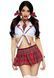 Leg Avenue Miss Prep School XS Red SO8548 1