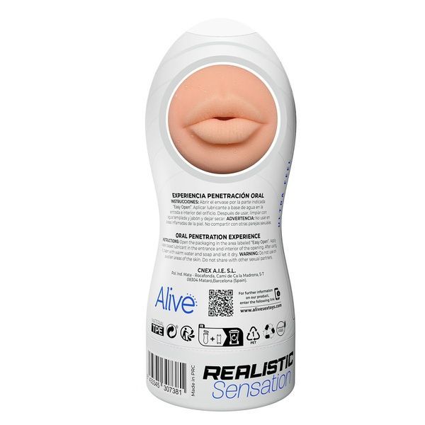 Мастурбатор Alive Maxi Flex L Oral SX0817