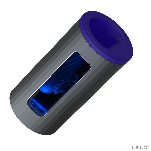Смарт мастурбатор LELO F1S V2 Blue, вібрації, технологія SENSONIC, гра в застосунку SO8121