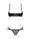 Комплект Obsessive Nutris 2-pcs crotchless set XS/S SX1169 3