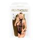 Боді з високим коміром та глибоким декольте Penthouse - Perfect Lover Black L/XL SO5286 3