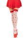 Чулки Leg Avenue Polka Dot Mushroom Thigh Highs One Size SX1044 фото 3