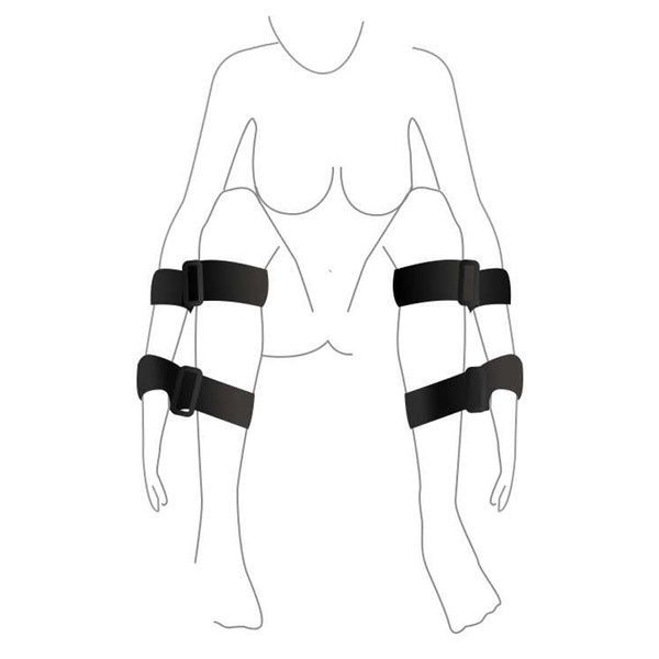 Набір для фіксації Art of Sex - BDSM Hands to feet Simple SO5159