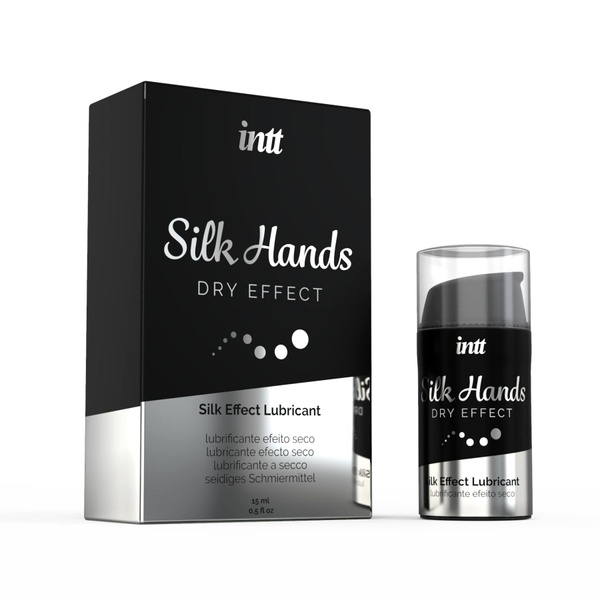 Ультрагуста силіконова змазка Intt Silk Hands (15 мл) з матовим ефектом, шовковистий ефект SO2923