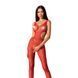 Еротичний бодістокінг з малюнком Passion BS085 red SO4745