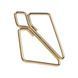 Затискачі для сосків з важкою підвіскою LOCKINK Nipple Clamps with Heavy Pendant - Golden SX0844 6