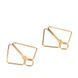 Затискачі для сосків з важкою підвіскою LOCKINK Nipple Clamps with Heavy Pendant - Golden SX0844 7
